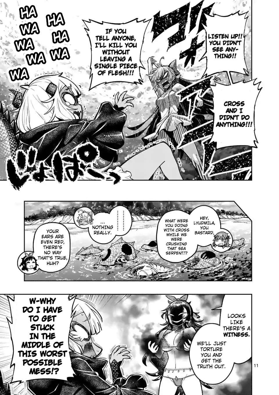 The Strongest Female Masters, Who Are Trying to Raise Me Up, Are in Shambles Over Their Training Policy Chapter 43 12